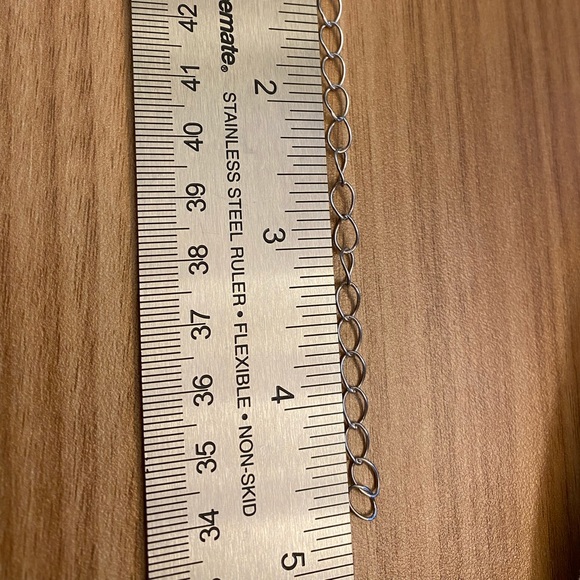 Beautiful 925 sterling silver interlocking circles necklace - Picture 10 of 10